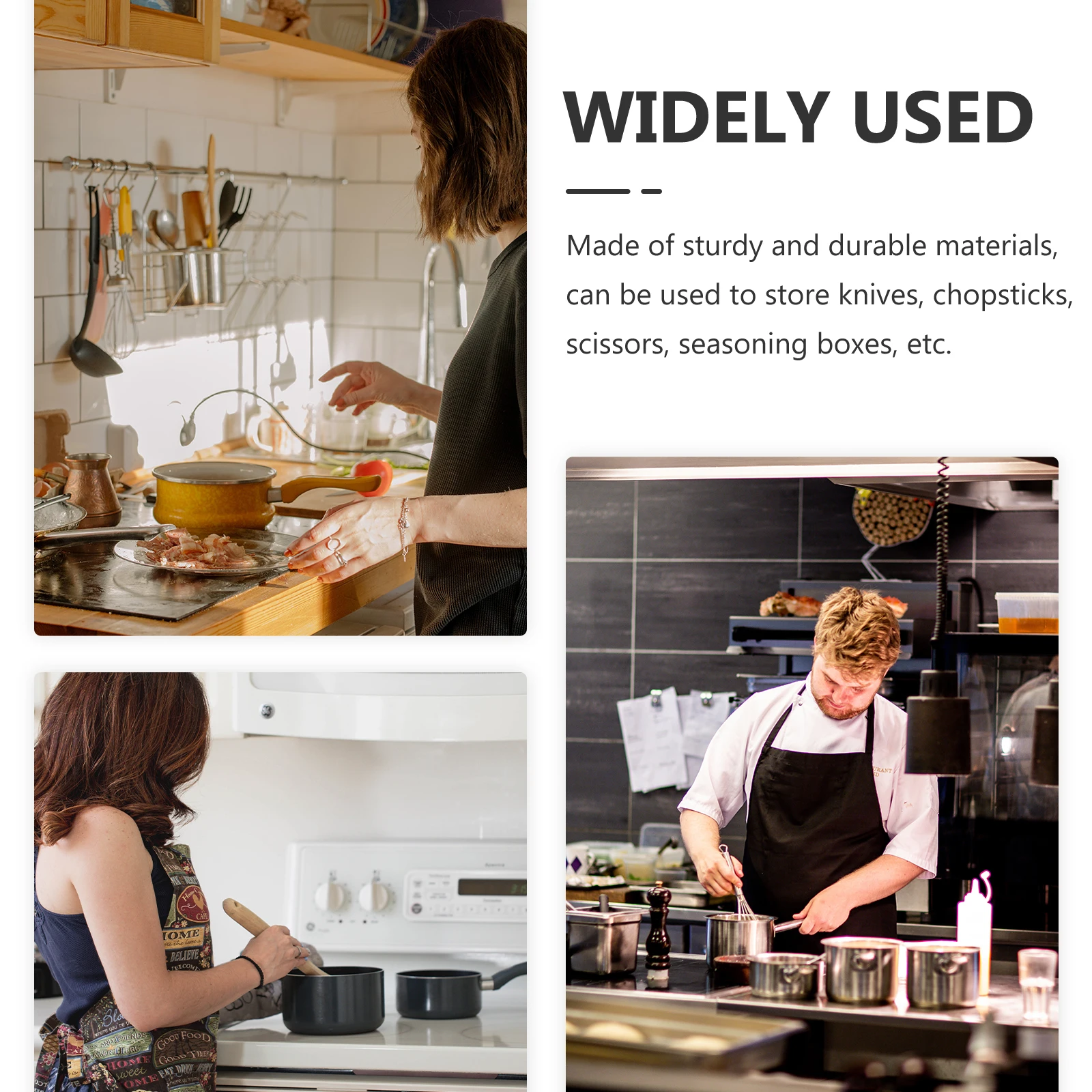 

Rotary Kitchen Utensil Holder Sturdy Chopstick Container Cutter Rack Multifunctional Draining Box Easy Disassemble Clean Kitchen