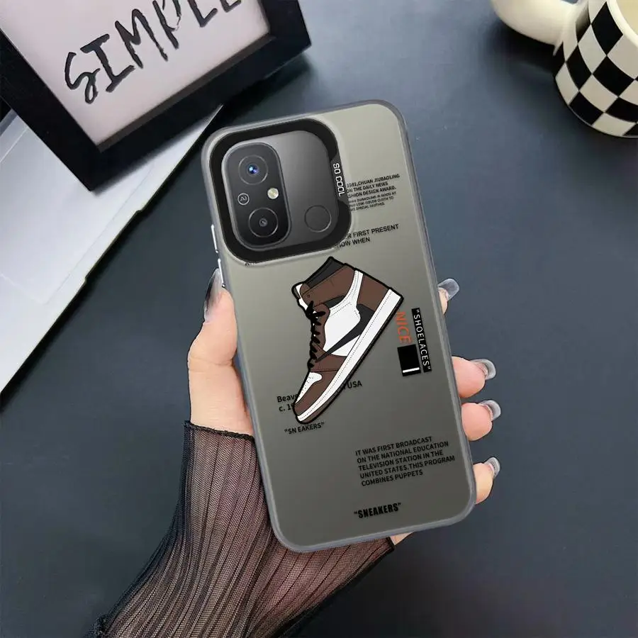 حافظة ناعمة لهاتف Xiaomi Redmi 14C A4 13C 12C 12 13 A3x A1 A3 A2 Plus أحذية رياضية رائعة #3