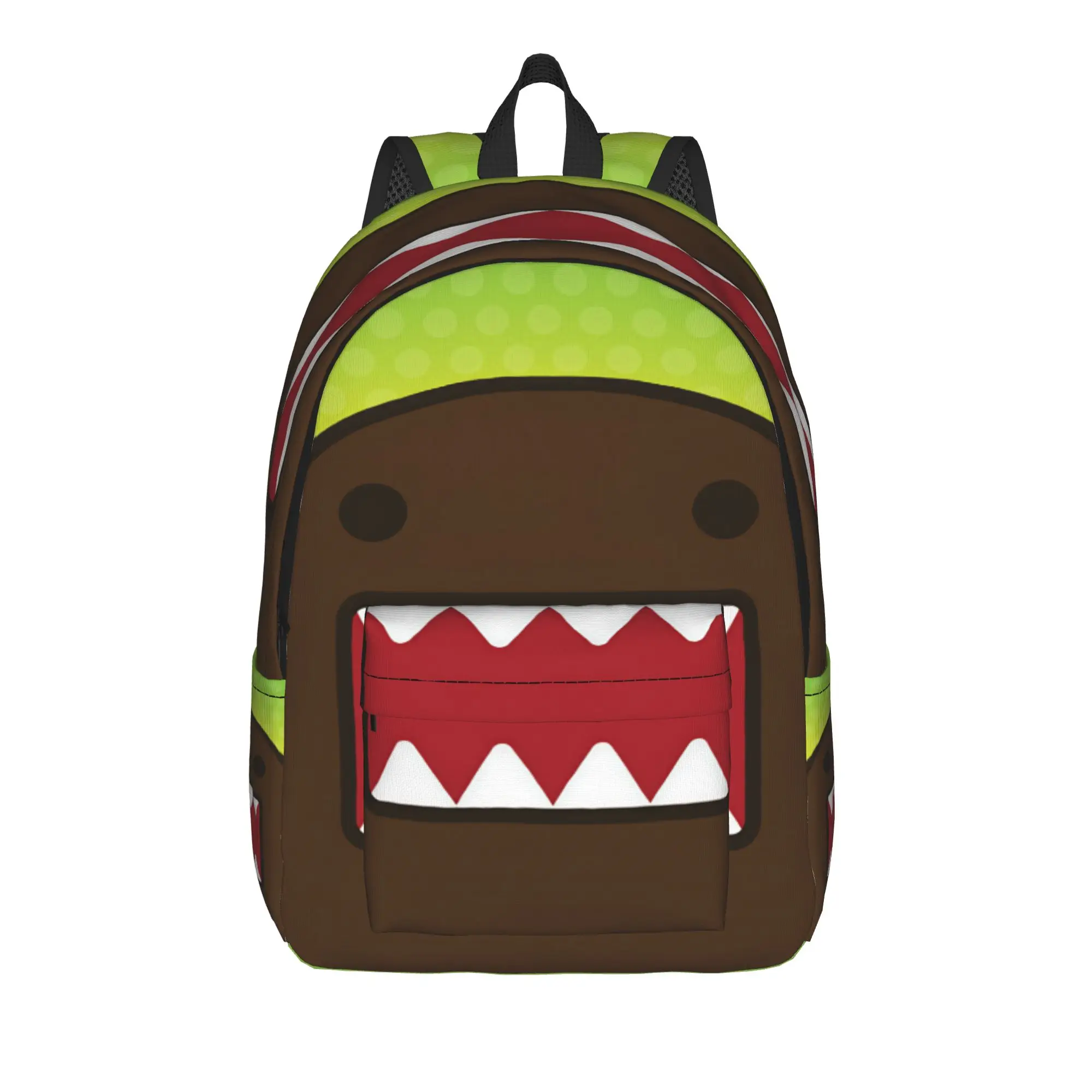 Domo Kun Monster Backpack  Outdoor Backpacks Male Cute School Bags High Quality Pattern Rucksack