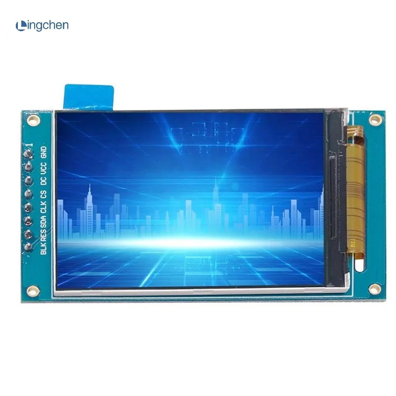 2.0 inch IPS full view TFT color screen module SPI serial port HD 240x320 st7789v 8pin