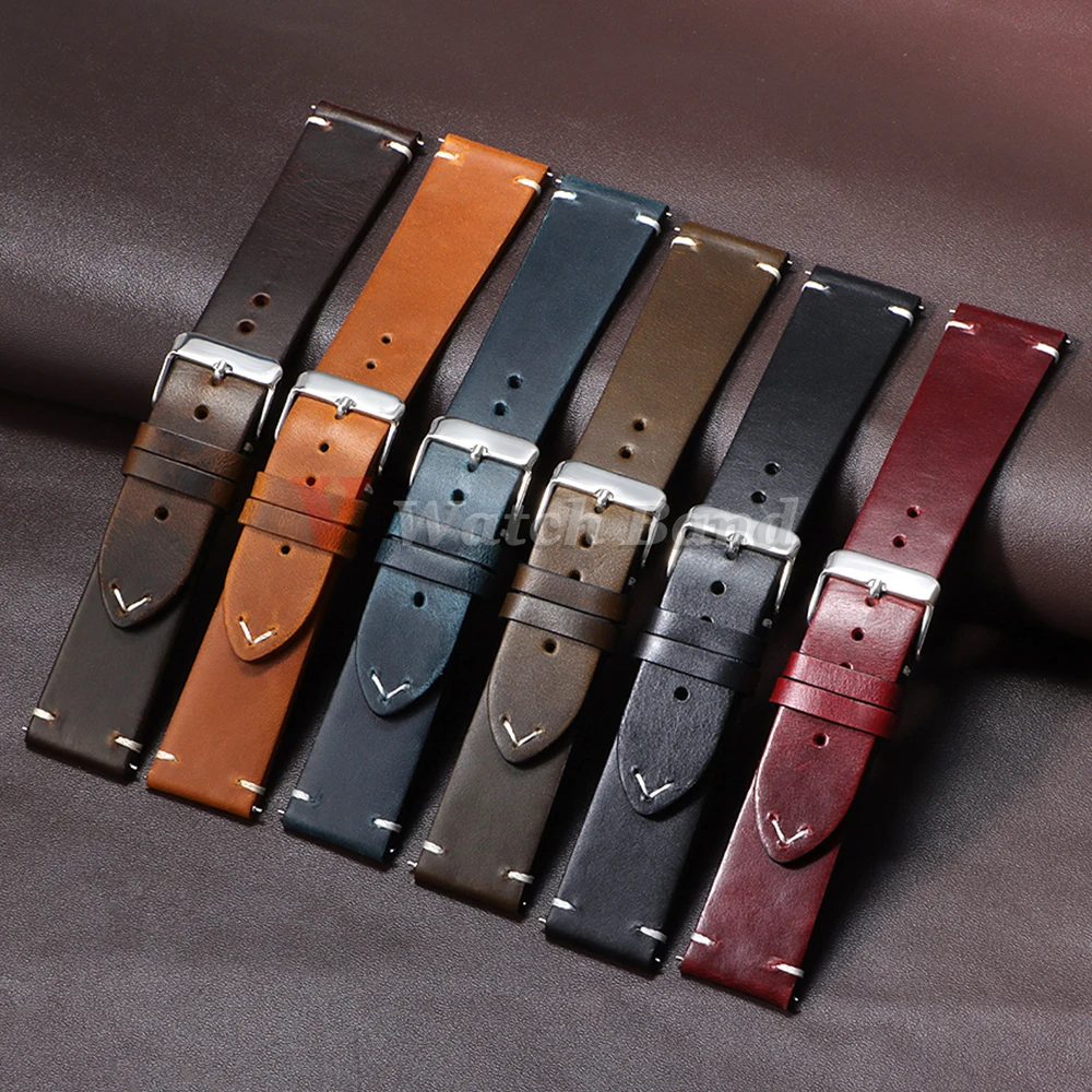 18mm 19mm 20mm 22mm 21mm 24mm - đánh giá và giá Suede Strap Watch
