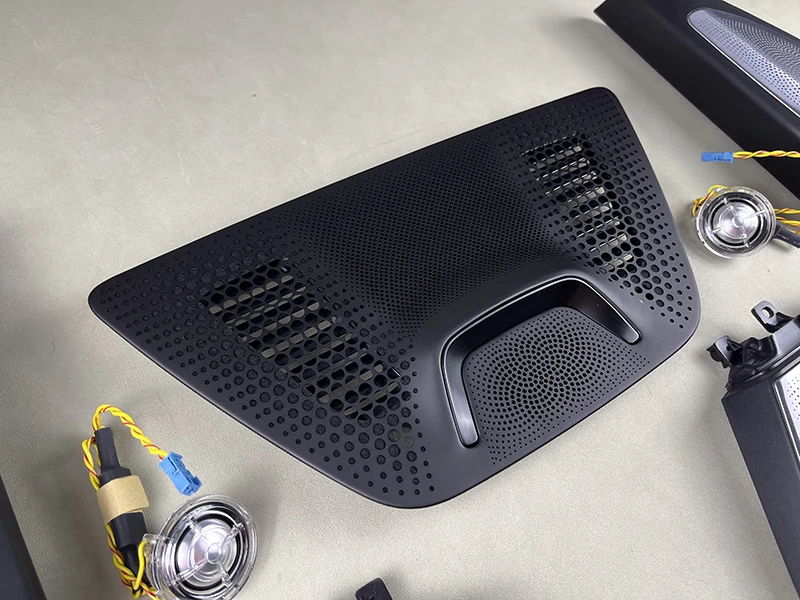 LED Trims โคมไฟเหมาะสําหรับ X5 G05 Ambient ไฟฝาครอบลําโพงภายในแผงประตูชิ้นส่วนตกแต่ง