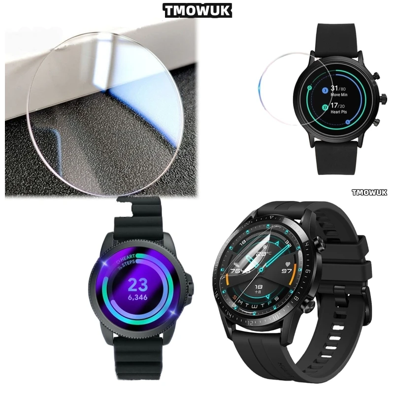 

For FOSSIL Gen 5 5E 6 42MM 44MM Nano Technology Coating, Repels Water And Oil