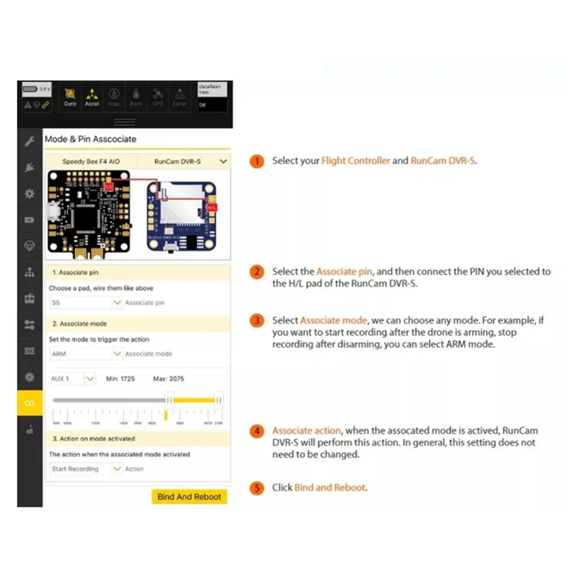 B24B 1 قطعة صغيرة FPV DVR مسجل فيديو مسجل الصوت M2 حفرة الكمبيوتر + المعدن ل Mini FPV سباق الطائرة بدون طيار كوادكوبتر
