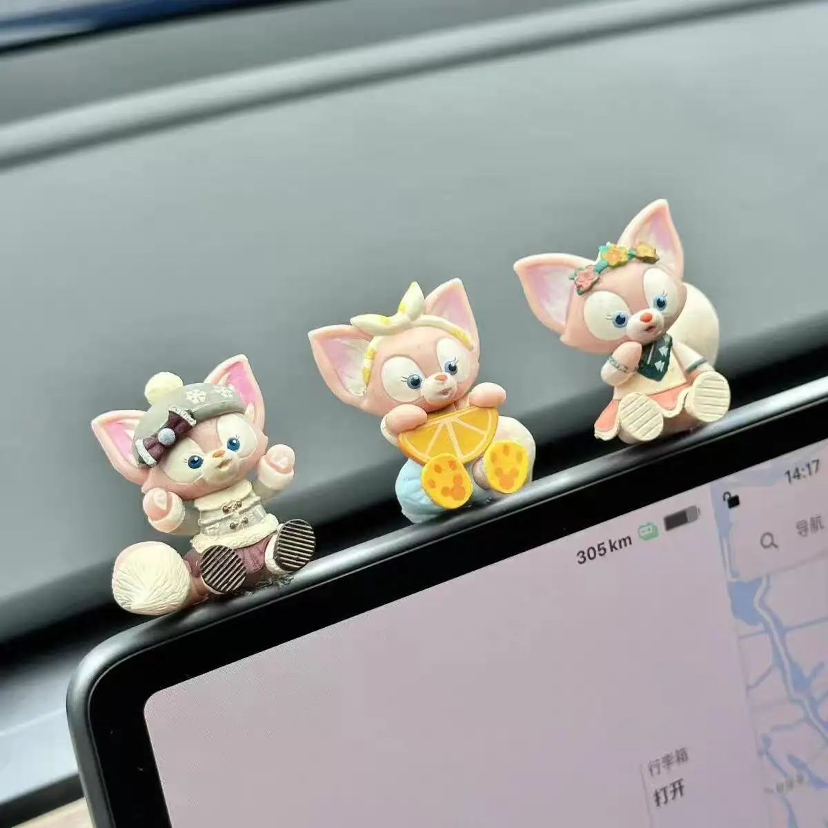 

В наличии 5 см Disney Linabell Q версия статическая модель куклы настольное украшение Diy аксессуары из смолы аниме товары подарок для девочки