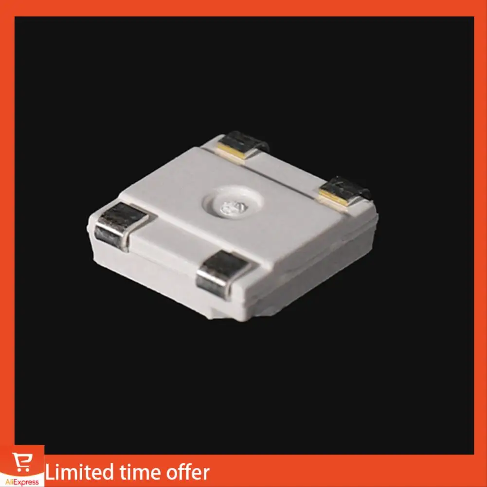 Fresco 500 pezzi WS2812B (4 pin) Chip LED 5050 RGB SMD Versione bianca WS2812 Pixel digitali indirizzabili individualmente DC5V