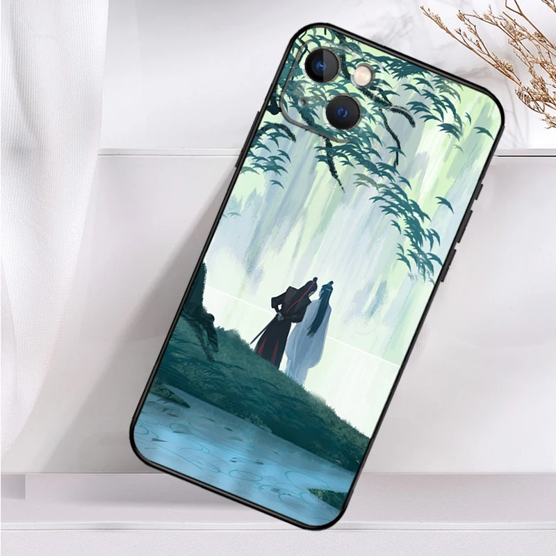 أنيمي مو داو زو شي حافظة مضادة للصدمات آيفون 17 برو ماكس 11 14 15 16 زائد 12 13 Mini 16e 17 غطاء الهاتف الهواء #5