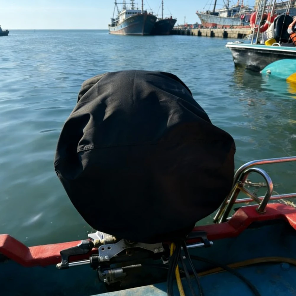 

Чехол для подвесного двигателя 600D, водонепроницаемый/солнцезащитный/пылезащитный, с ручкой, для двигателей 25-300 л.с., пылезащитный чехол