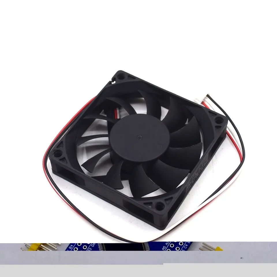 DS07015R12M 3 Wires Temperature Control CPU Cooling Fan DC 12V 0.4A 7015 70*70*15mm 7cm 70mm for AVC