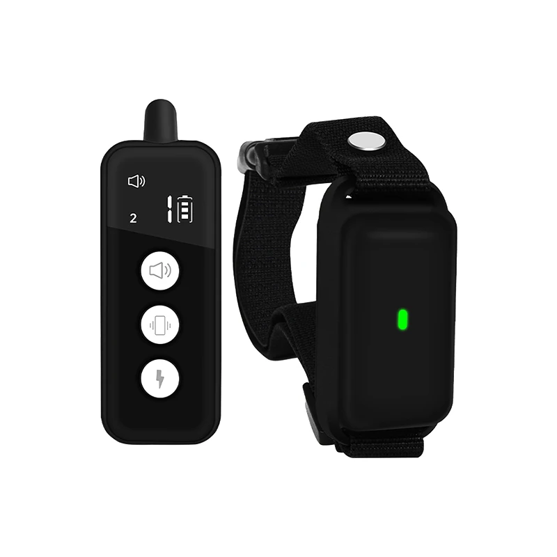 

Профессиональный дистанционный ошейник для дрессировки собак, перезаряжаемый ошейник для собак с лампой, ошейник для дрессировки собак с пультом дистанционного управления