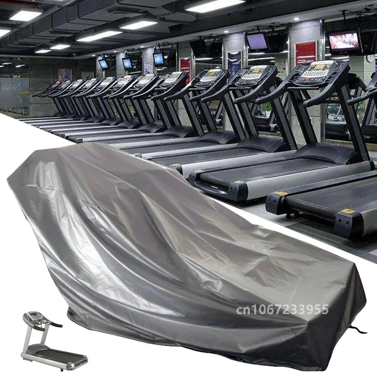 Treadmill Cover Waterproof Running Jogging Machine Dustproof Shelter Protect Indoor Outdooor Fitness Equipment Folding Covers