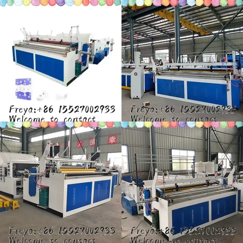 Fully Automatic Toilet Paper Roll Production Line Factory Direct, High-Efficiency Roll Paper Equipment