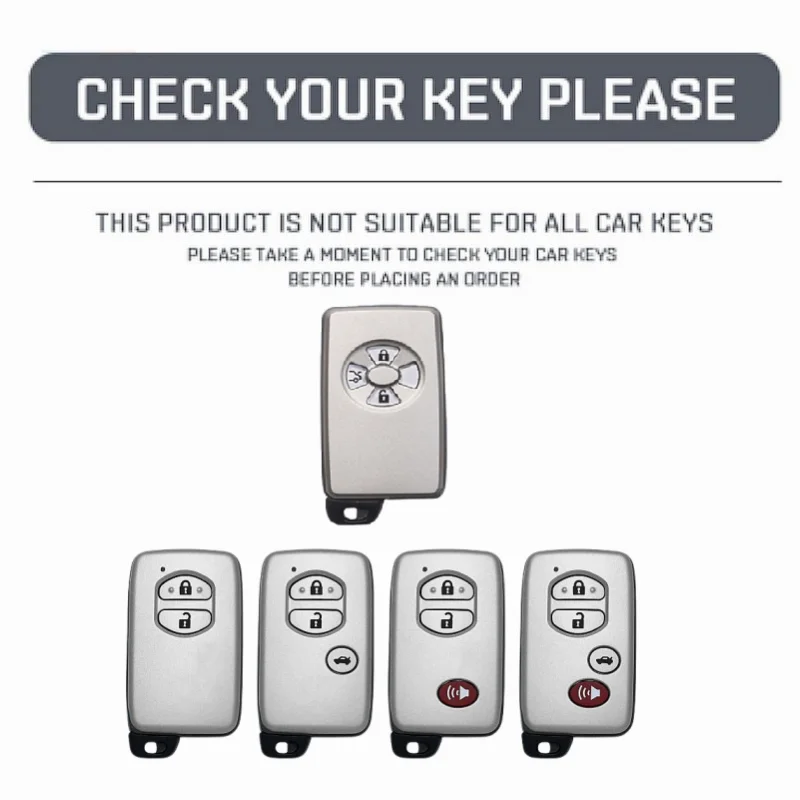 Fashion Car Key Case Cover for Toyota RAV4 Voxy Corolla Noah Tarago Mark X Yaris Estima Auto Shell Fob Holder Accessories