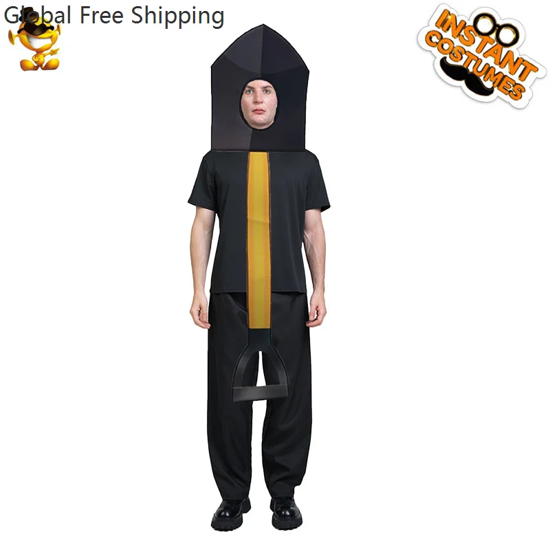 

Halloween Adult Shovel Funny Costume Unisex Personalized Fun Anime Garden Tool Role Play Shovels Stage Performance Bodysuit 2025