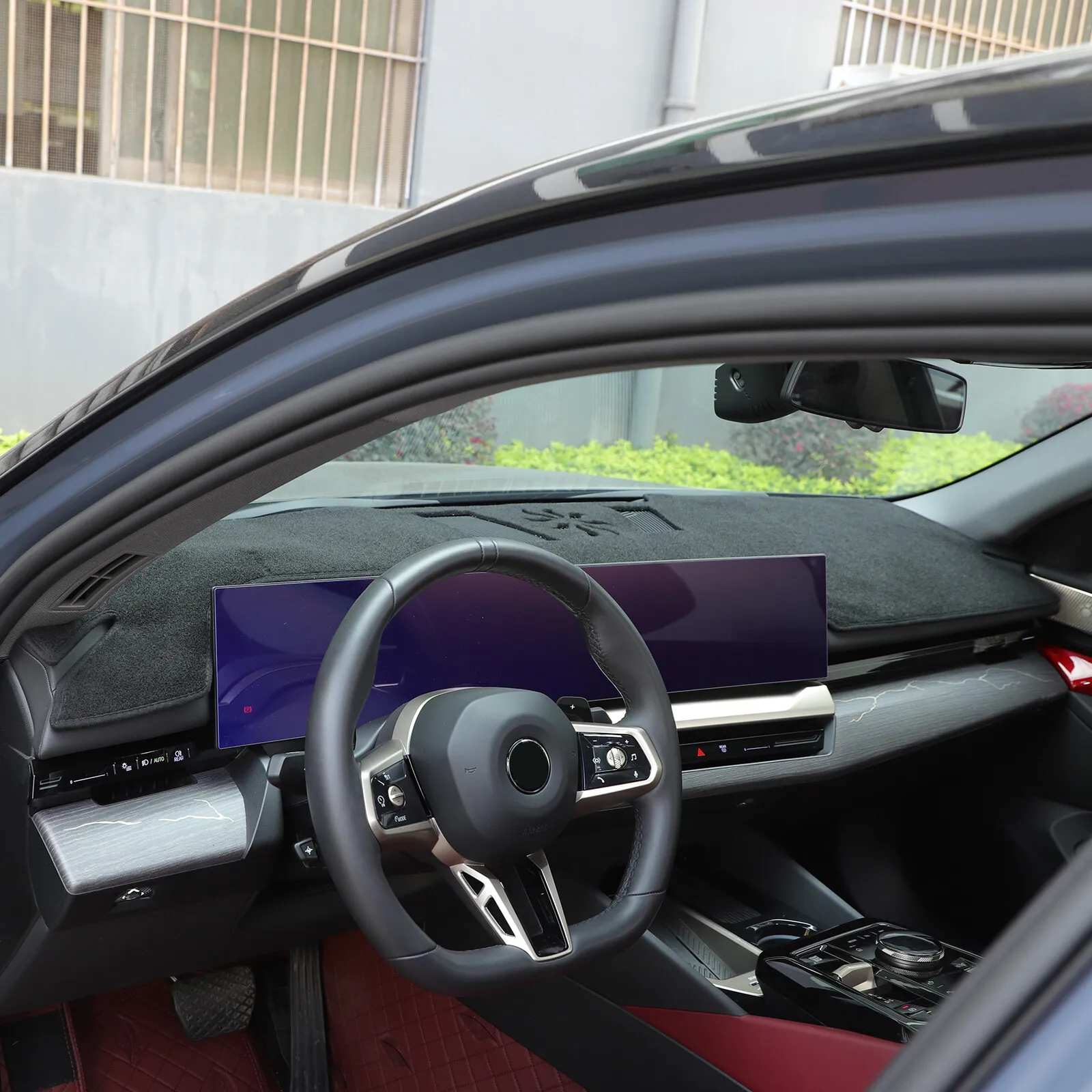 

Car Dashmat For BMW 5 Series G60 i5 2024 2025 Dashboard Cover Dash Mat Liner Sunshade Anti-dirty Liner Carpet Auto Accessories