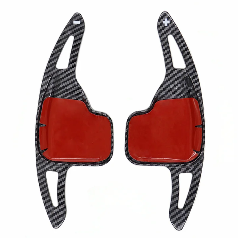 2 unids/lote ABS extensión de palanca de cambios para volante de coche para BMW F30 F31 F32 F10 F20 F22 F15 F16 X1 X3 X4 X5 X6 paleta de cambio