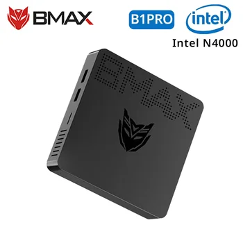 BMAX Mini PC B1PRO Windows 11 8GB RAM 128GB ROM Intel N4000 M.2 Slot Computer Dual-Band WiFi HDMI VGA Bluetooth Mini PC