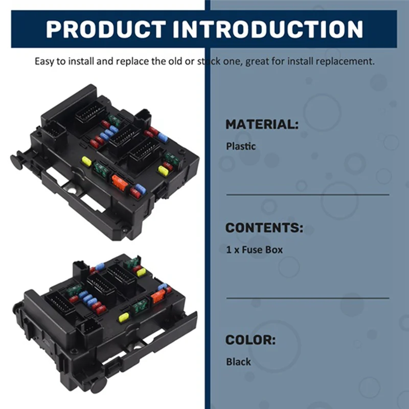 

BSM PSA R09 Engine Fuse Box 6500HV 6500Y0 9657608580 For Citroen C2 C3 DS3 Picasso 1007 207 206 1007 9650663980