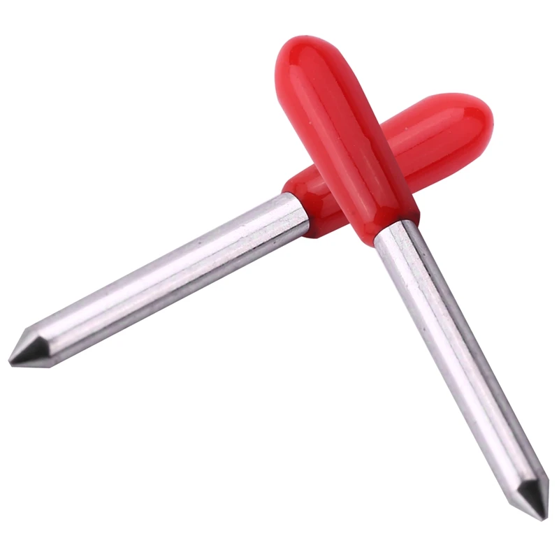 45 Degree For Roland Cutting Plotter Blade High Hardness Tungsten Carbide Vinyl Cutter Knife Blade Machine Tool 20Pcs