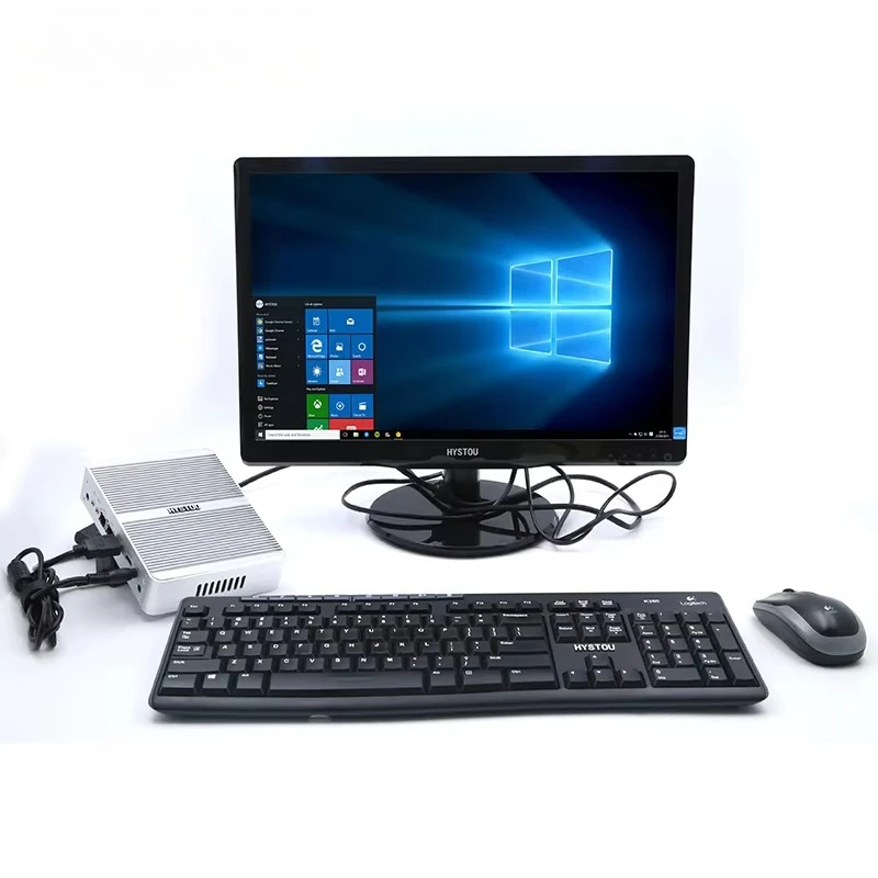

HYSTOU Mini-Pc Stock Good Cheap Low Price Gaming Pc Under 200 Smallest Core I3 Mini Pc Win10 With Gpu
