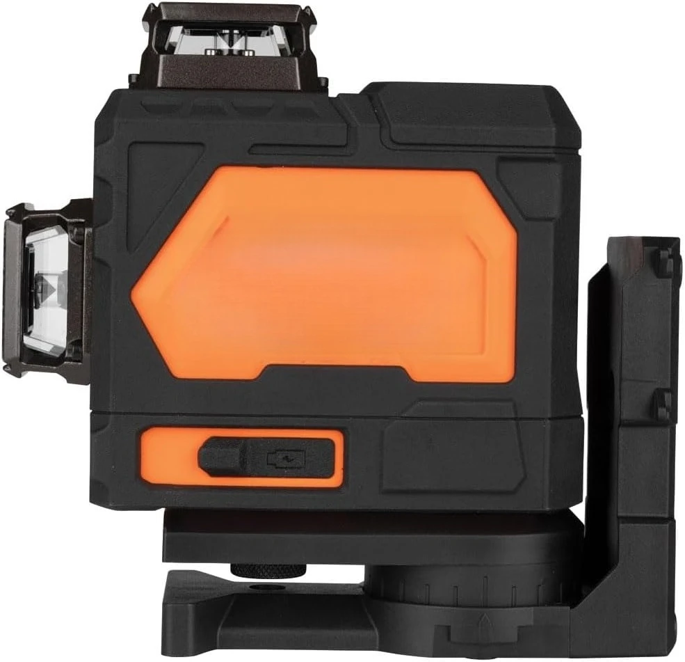 Nível de laser autonivelante ZZZS com aviões verdes brilhantes de 3x360 graus, bateria recarregável, montagem magnética