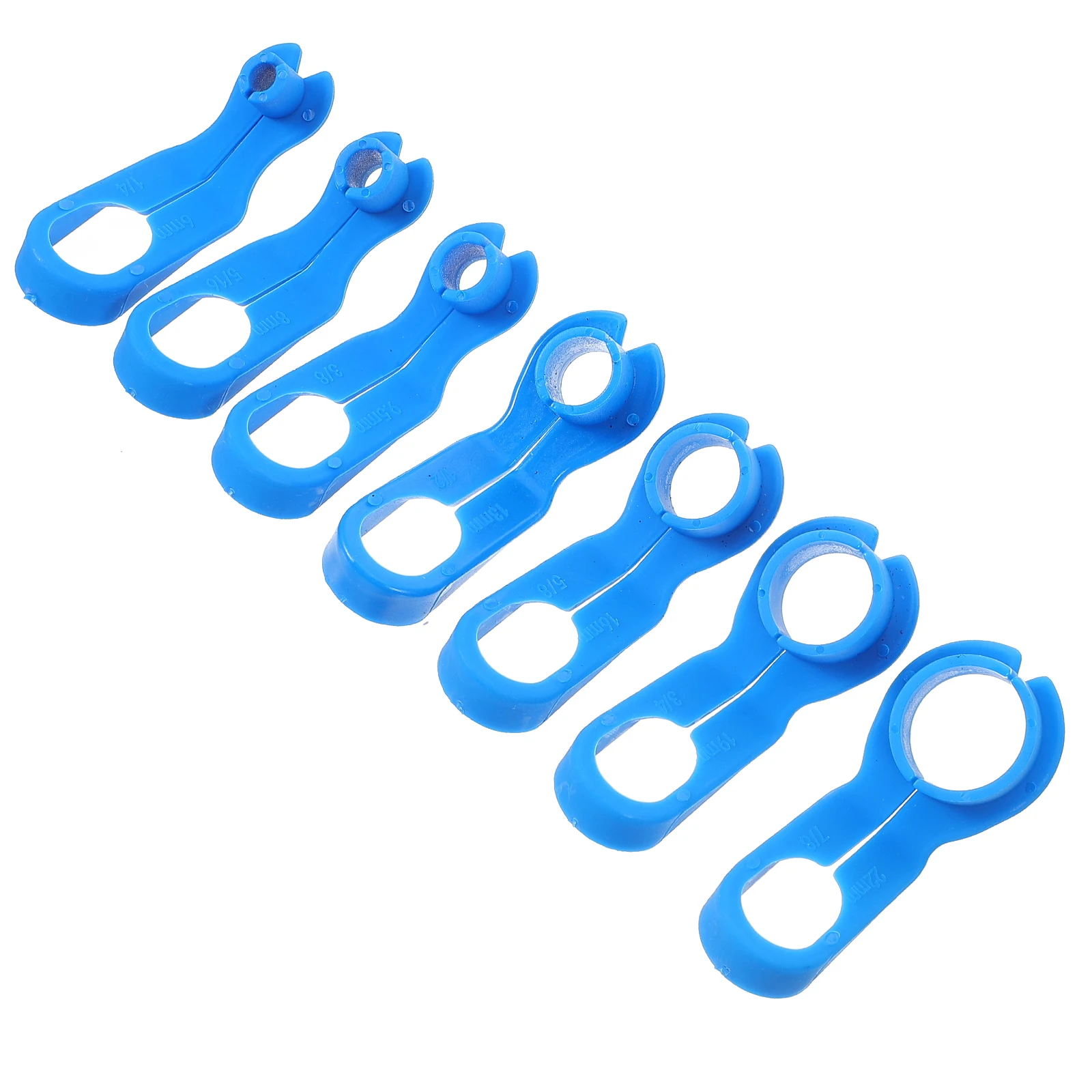 

7pcs Automobile Pipe Repair Tools Fuel Line Disconnect Tool Set Nylon Material Ergonomic Design for Car Transmission Line