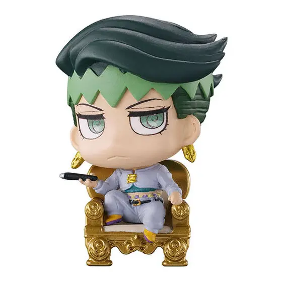 Bandai JoJo's WORLD3 Gashapon Toy Dio Brando César Anthonio Zeppeli Kakyoin Noriaki postura sentada Anime modelo de figura de acción