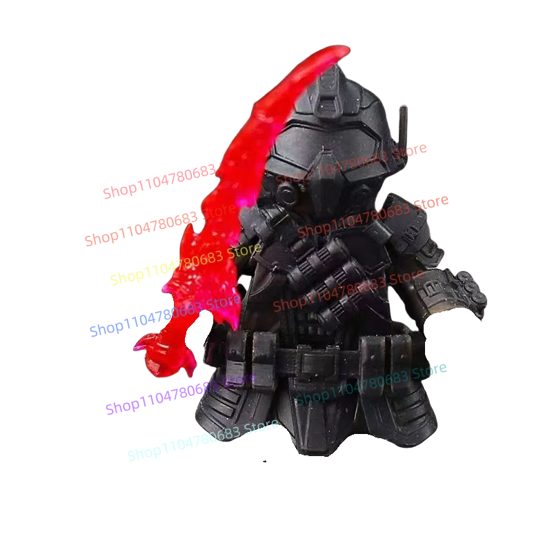 

MOC New Building Blocks Doll Third-party Production of Red Weapons with Tail-thorn Exoskeleton Mosaic Toy Ornaments Collection