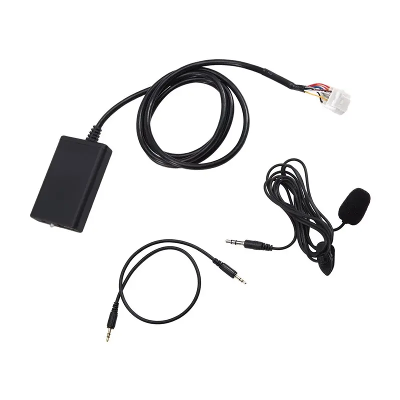 

Для Toyota 4Runner, Avalon, Avensis, Lexus, Scion, Venza, RAV4 (2003-2011) — совместимый Bluetooth-адаптер AUX для автомобиля, 1 комплект, с функцией громкой связи и воспроизведения музыки
