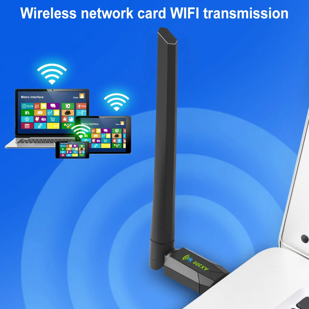 WIFI 6 USB WiFi アダプター WPA3 セキュリティ 2.4 グラム 286Mbps WIFI 信号受信機ドライバー無料 AX286M ワイヤレスアダプター Windows 7/10/11 用