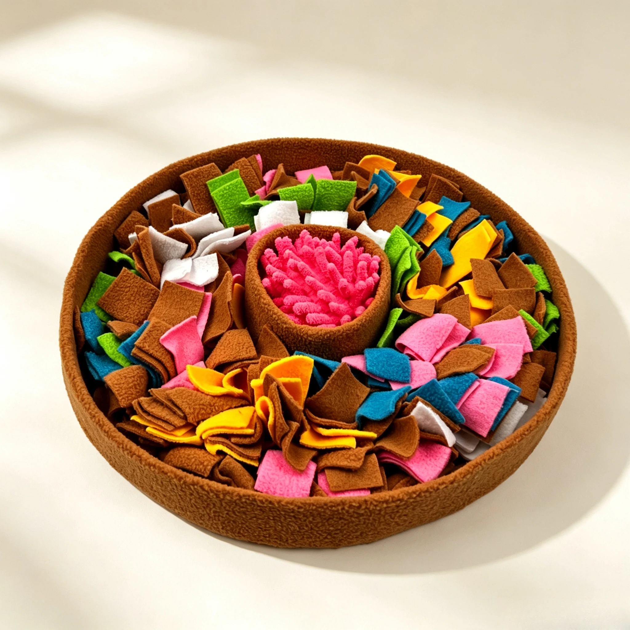 Dog Puzzle Feeder Toy - بساط شم للكلاب، ألعاب تخفيف التوتر