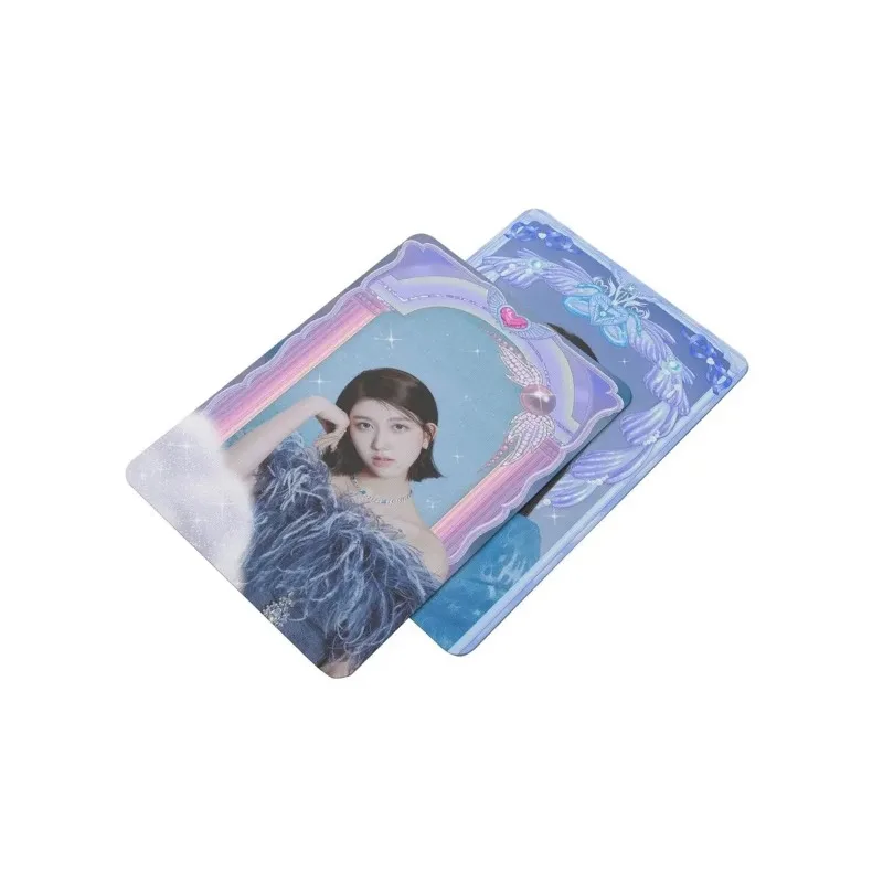 55 قطعة/المجموعة/مجموعة بطاقات Kpop Wonyoung Lomo الشهيرة Ive Rei أعضاء Leeseo Yujin LIZ I AM Heya io브 Ayб المشجعين هدية عيد الميلاد