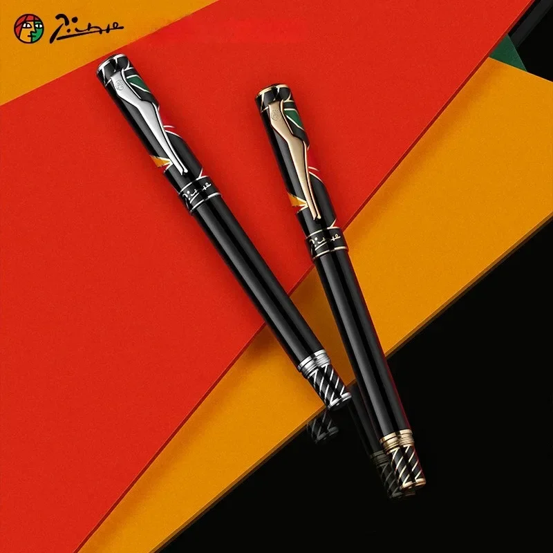 Pimio 80 Series Fountain Pen 10K Gold Fine Nib High end Luxury Business Pen Gift Stationery PK JINHAO Office School Supplies