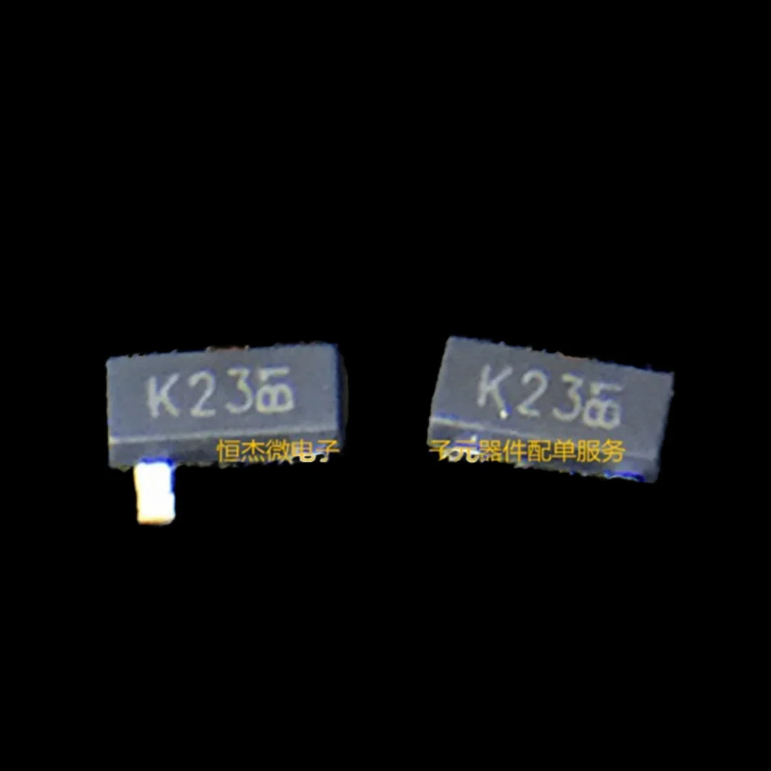 10PCS/New Original BSS123-7-F Silk Screen K23 SOT-23 N Channel MOSFET 100V