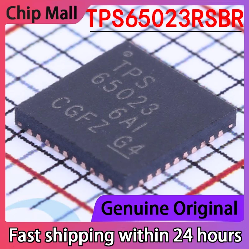 1PCS Brand New Original TPS65023RSBR Packaged QFN-40 Battery Management Chip Genuine