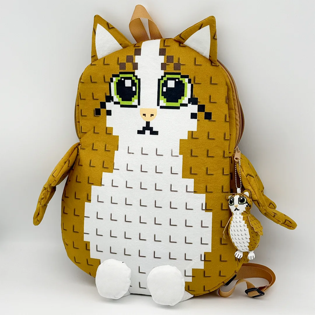 Steal a Brainrot Pluche Bruine Meowl Bag Bag Game Randapparatuur Kerst Speelgoed Cadeau Game Fans Kinderen Verjaardagscadeau Home Dec