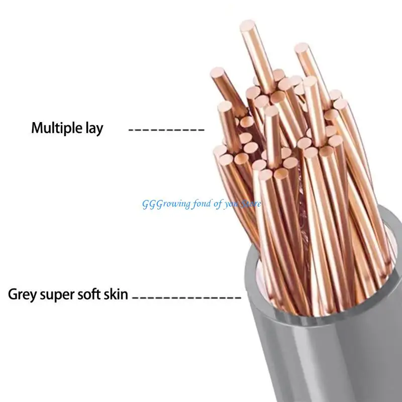 

H9EB 8Core Earphone Cable with 0.78mm 2 Pin Cable for Improved Sound Experience