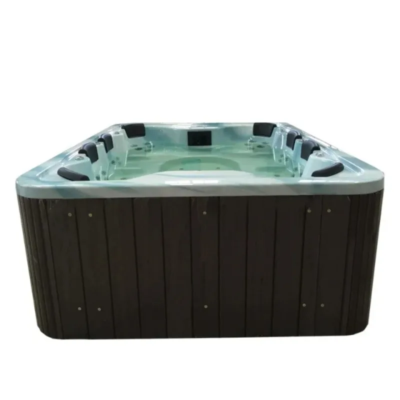 Nowy Design 4-6 Osobowy Ogrodowy Spa z Hydromasażem, Zatwierdzony CE, Mała Zewnętrzna Wanna z Gorącą Wodą, Domowy Jacuzzi Spa na Sprzedaż