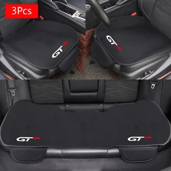 3Pc/Set Car Front Back Seat Cushion Protector Pad For Peugeot GT GTLine RCZ 307 308 508 3008 5008 2008 206 207 208 407 106