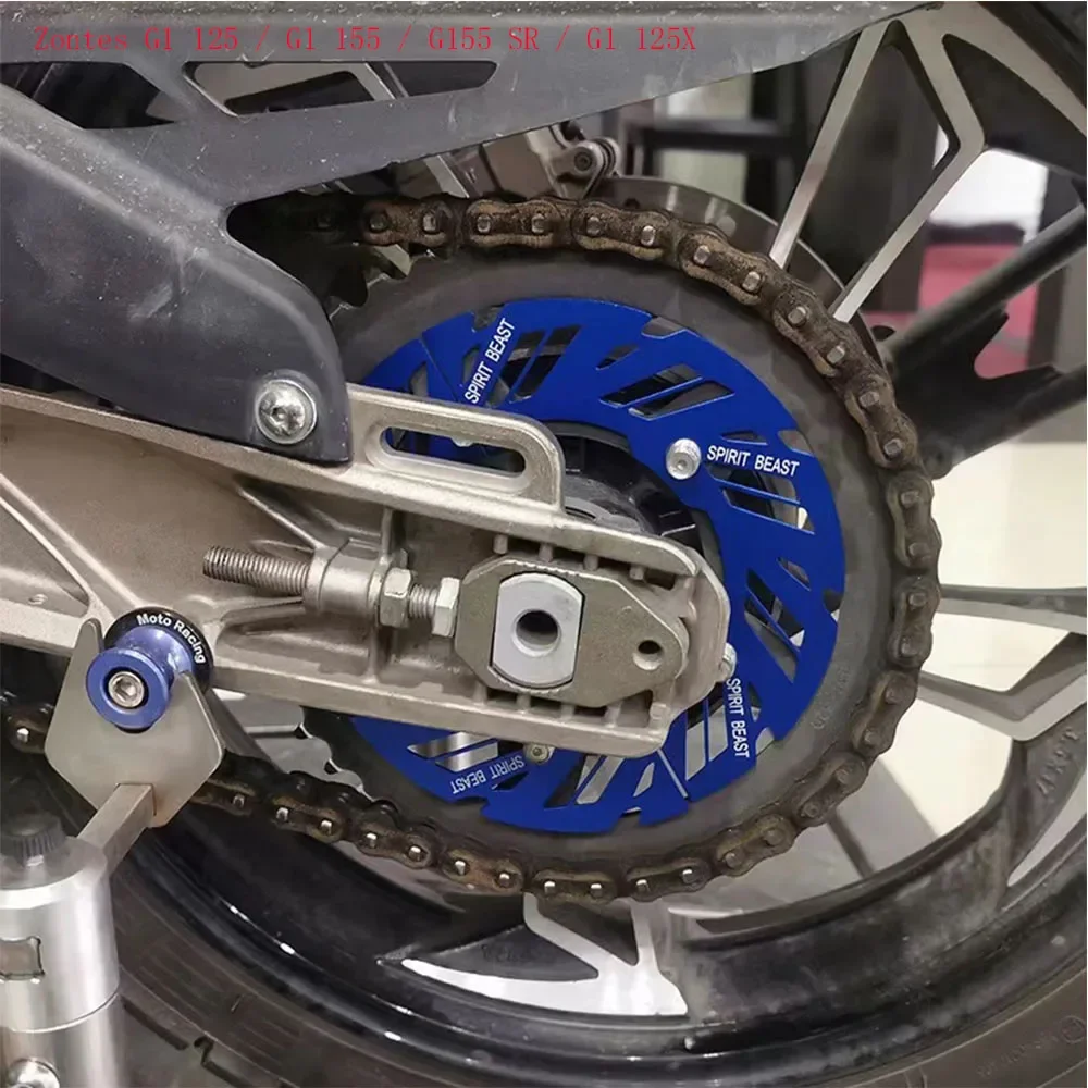 New Motorcycle Fit Zontes G1 Decorative Plate Chain Cover Gear Cover For Zontes G1 125 / G1 155 / G155 SR / G1 125X