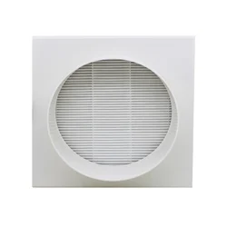 PVC air filter inline ducting box ventilation for PVC pipe PE pipe Aluminum foil tube Inlet pre filter Deworming and Deashing