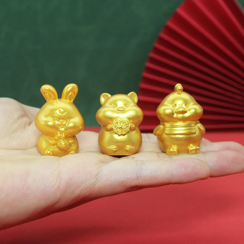 12 Chinese Zodiac Lunar DIY Animal Fairy Home Garden Decoration Miniature Items Figurines Ornaments Room Decor Accessories Gifts