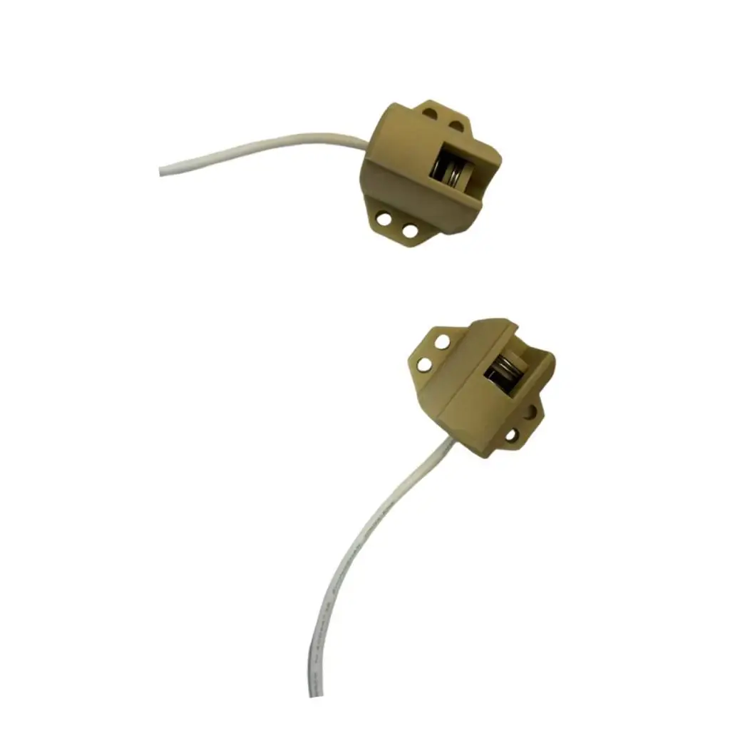 R7S Lamp Holder Ceramic Light Socket Power Base for Small Lamp Home DIY Garden Lighting