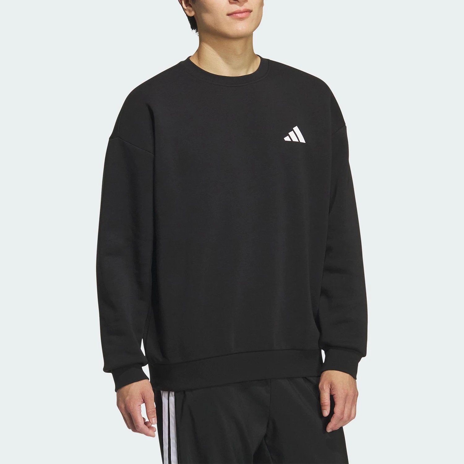 

Свитшот Adidas Authentic V GFX CREW 2 свободного кроя с круглым вырезом для мужчин и женщин KF5192