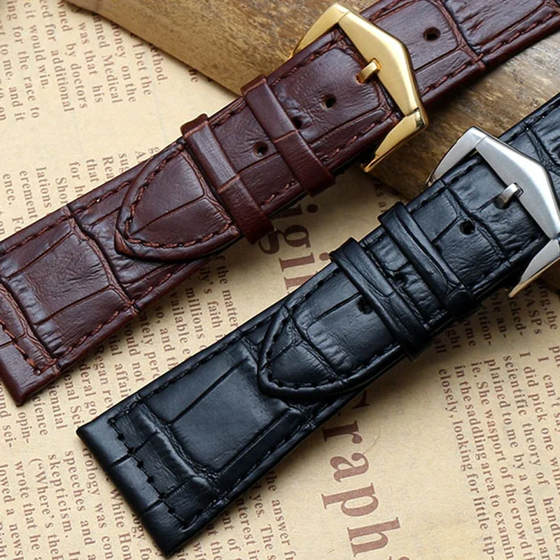 Genuine leather bracelet 26mm 22mm 30mm for Franck Muller FM6000H watch strap wristwatches Accessories cowhide watch band