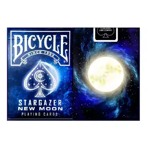 Bicycle New Moon Playing Cards Space Galaxy Deck Collectable Poker Magic Card Games Magic Trick Props