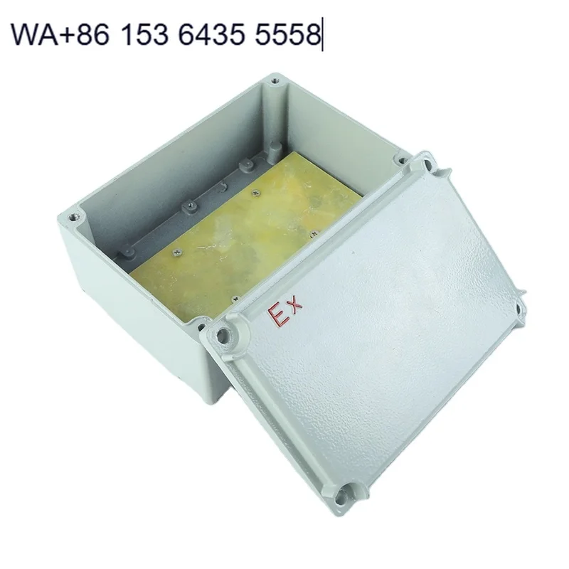 Aluminium Junction Box 200x135x100 Cast Explosion-Proof ATEX Distribution Box IP65 Protection Level