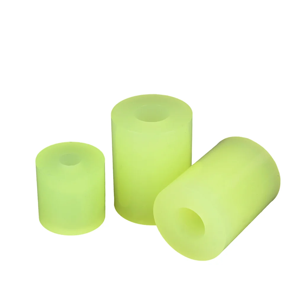 1-5Pcs Hardness 90A Polyurethane Buffer Pad Counterbore Hole Ring Sleeve PU Urethane Anti-Collision Wear Resistant Block M3-M12