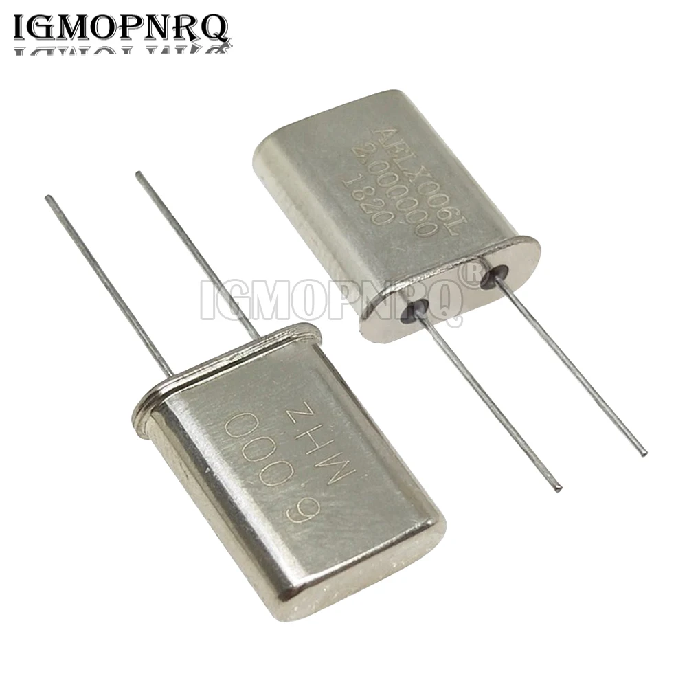 10PCS HC-49U 10M 11.0592M 12M 13.56M 16M 16.9344 24M 49U Crystal Quartz Resonator
