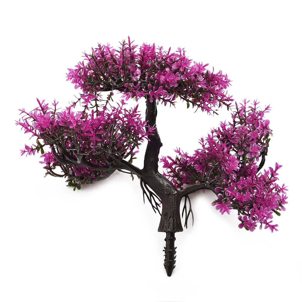Artificial Plastic Plants Bonsai Small Tree Simulation Pot Table Potted Ornaments Flower Garden Arrangement Home Table Decor